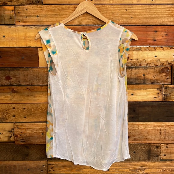 French Connection cap sleeve layering blouse - Picture 4 of 4